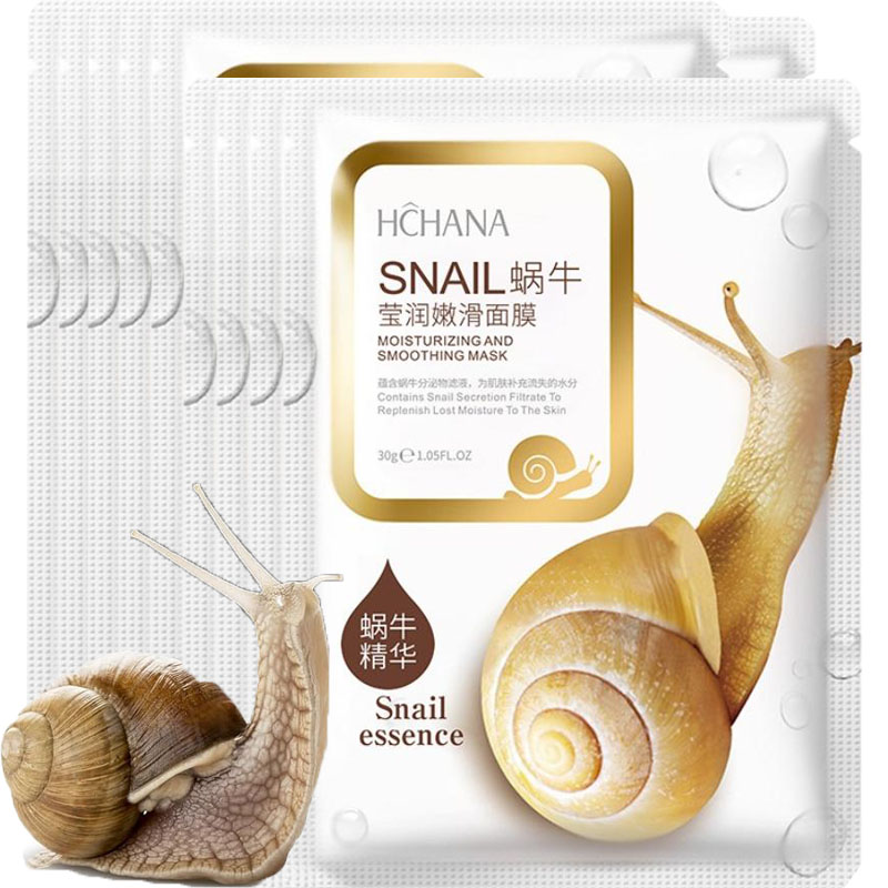 Snail Mucin Essence - Masker Wajah Kolagen Siput Pelembap Penghidrasi