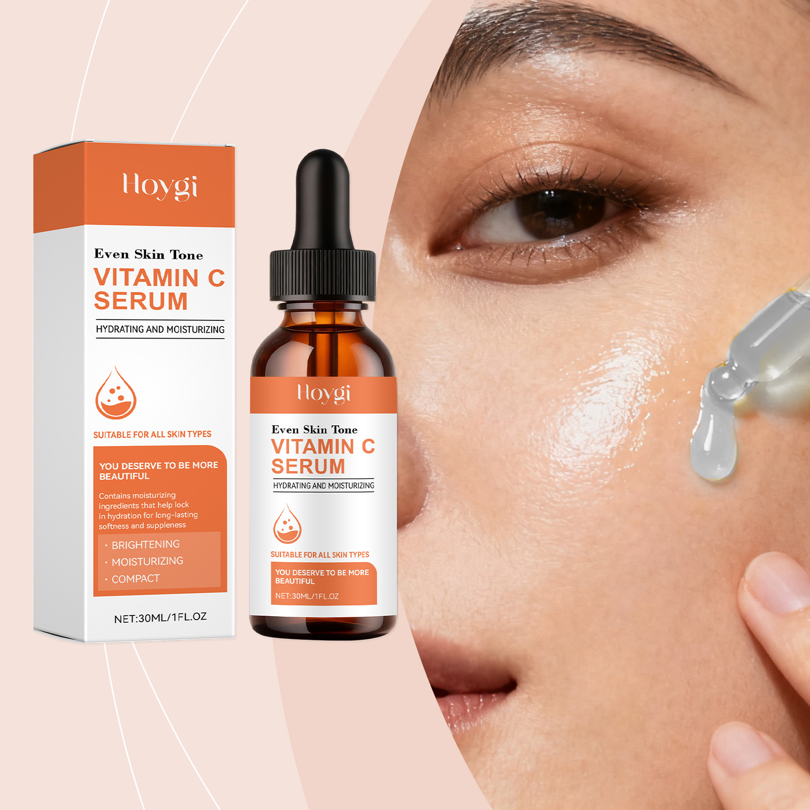 Snail Mucin Essence - Serum Vitamin C untuk Wajah Asam