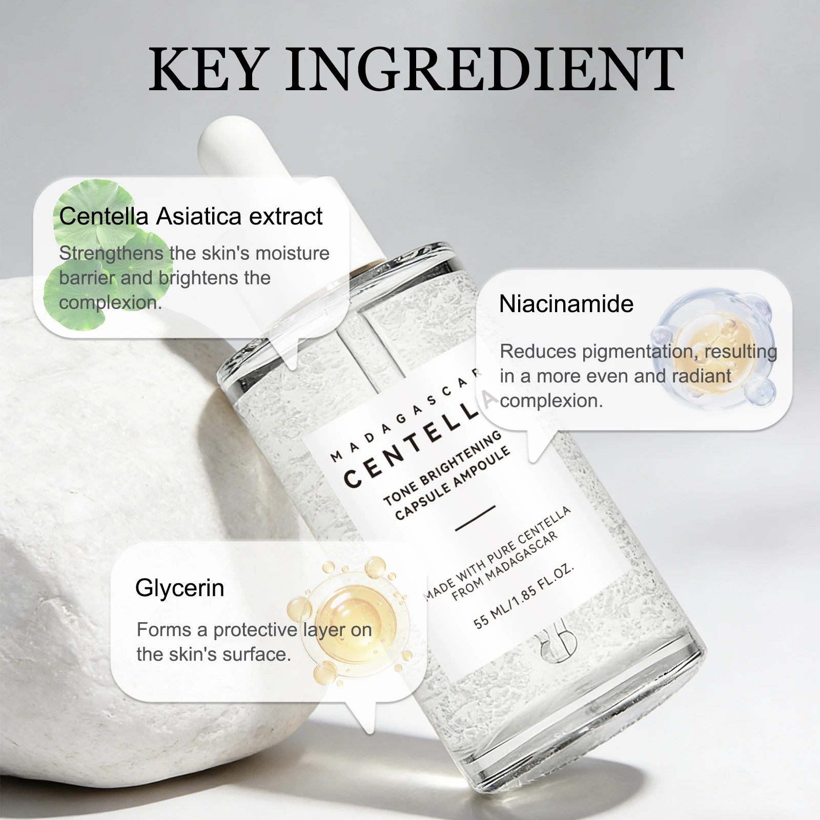 Esens Teh Centella Asiatica Se - Snail Mucin Essence ulasan dan harga