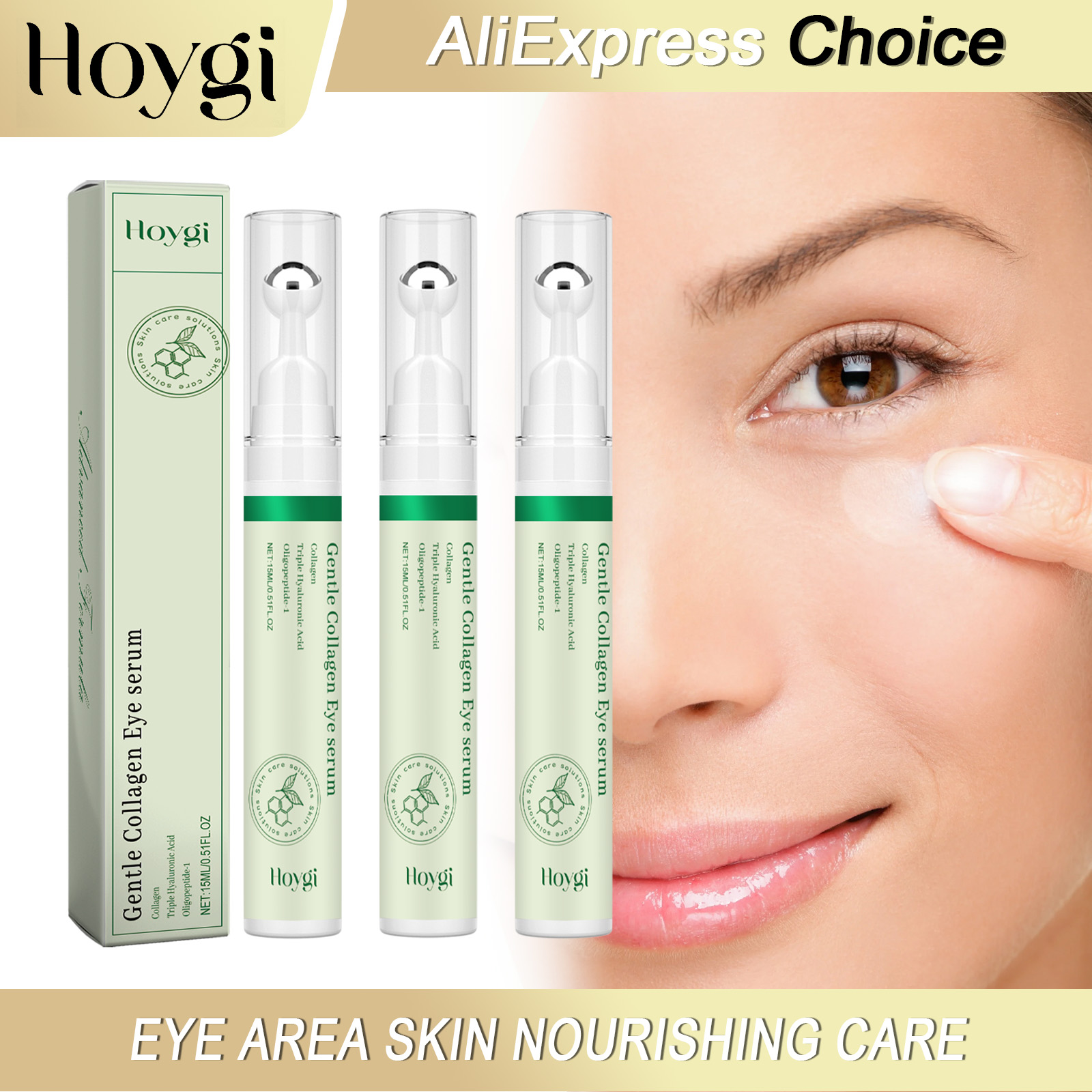 Serum Mata Kolagen HOYGI Anti  - Caffeine Eye Serum ulasan dan harga