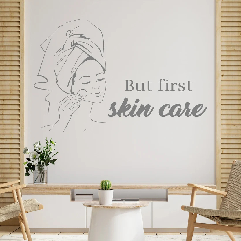 Pa Salon Wanita Wajah Stiker D - Skincare Quote ulasan dan harga