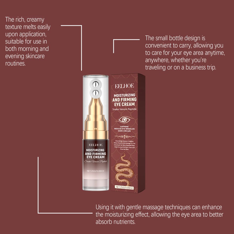 EELHOE Krim Mata Roller Peptid - Caffeine Eye Serum ulasan dan harga