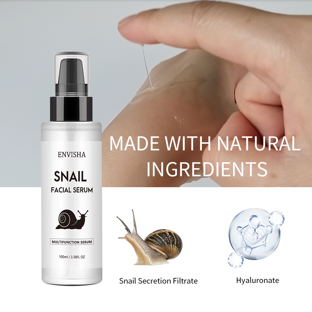 Enisha Serum Wajah kolagen sip - Snail Mucin Essence ulasan dan harga